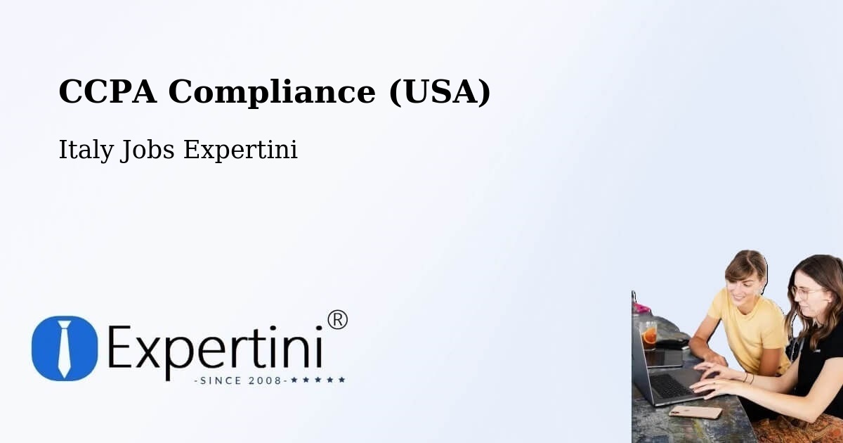 CCPA Privacy Rights & Compliance Notice – Opera - Italy Jobs Expertini
