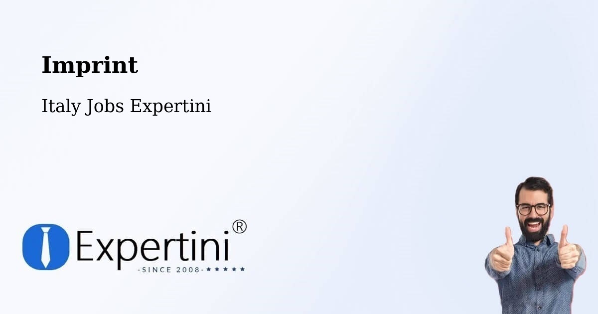 Imprint – Opera - Italy Jobs Expertini