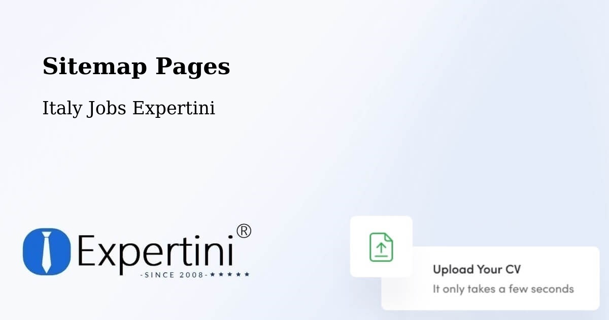 Sitemap Pages - Opera - Italy Jobs Expertini