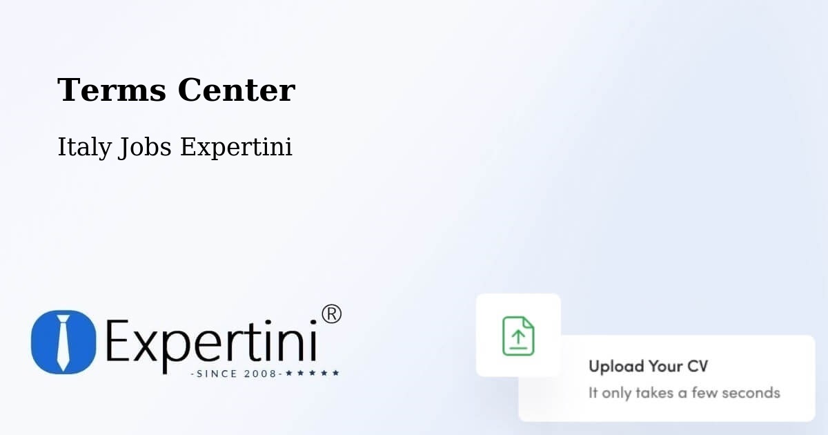 Terms of Service – Opera - Italy Jobs Expertini